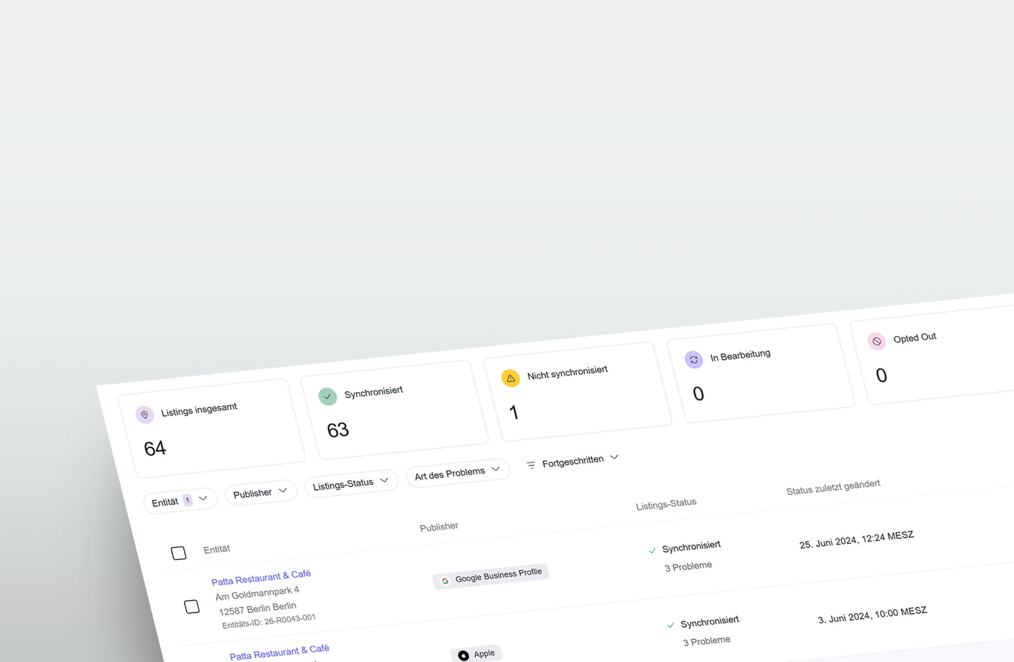 Screenshot vom Produkt
